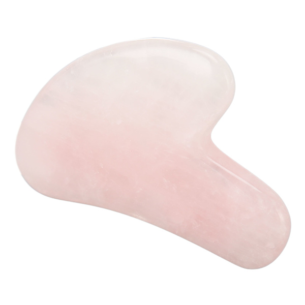 Pink Krystal Skrabebræt Hjerteformet Fremme Blodcirkulation Gua Sha Bræt Guasha Værktøj til Ansigt Hals