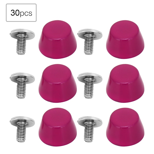 12mm soikeanpääniitit Ruuvit Tarvikepussi Koriste Niitit Nappi Naula Niitti Metalli Soljet (#03)