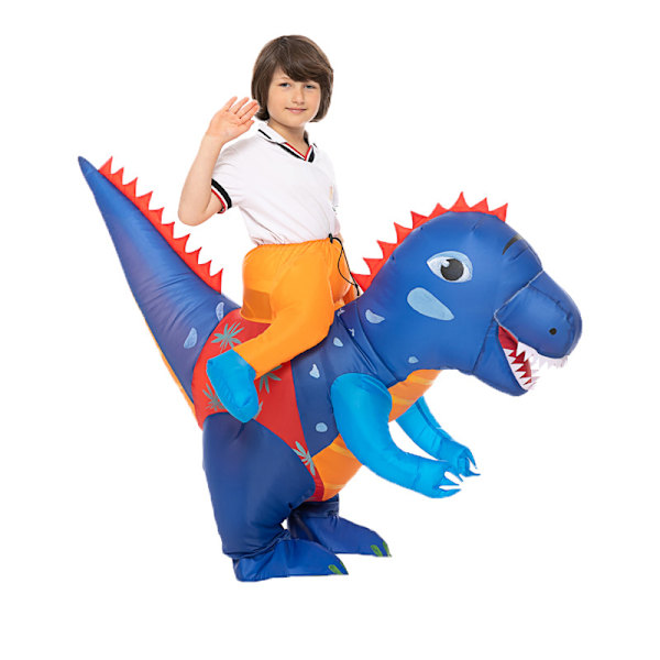 Uppblåsbar Dinosaurdräkt, Uppblåsbar Dinosaurdräkt, Uppblåsbar Halloween-dräkt Type A