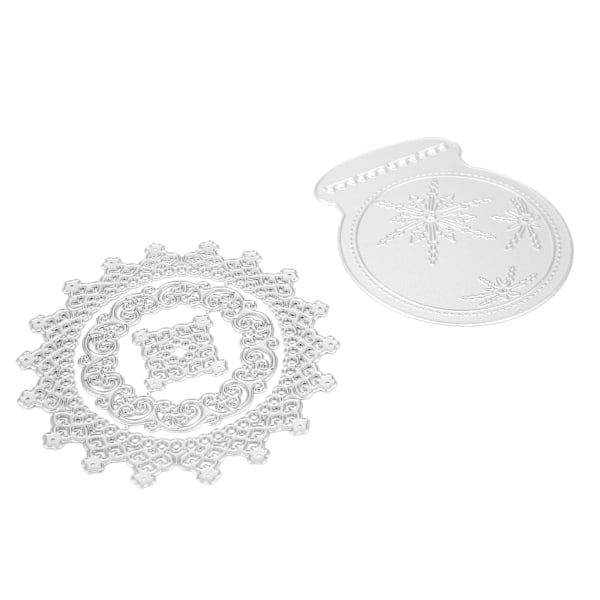 2 kpl Leikkuuterät DIY Metalli Embossing Hiiliteräs Leikkuukone Paperille Käsityö Kukka Veistämiseen