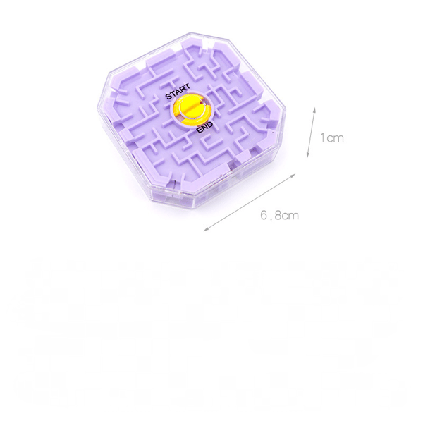 3D Puslespill Ball og Mini Cube, 3D Labyrint Ball, Hjernetrim