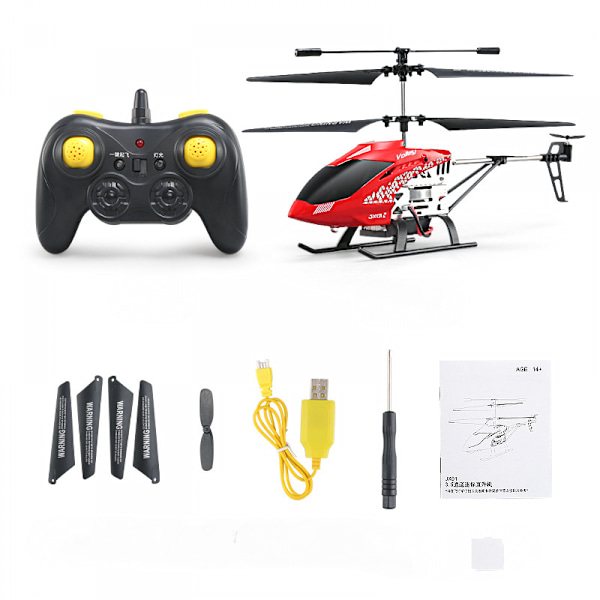 Fjärrkontrollhelikopter,  En knapp start/landning, 3,5 Ch