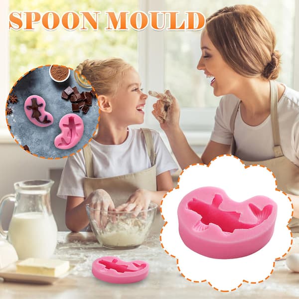 Kakeform DIY Fondant Silikon Kakeform Sjokolade Silikon
