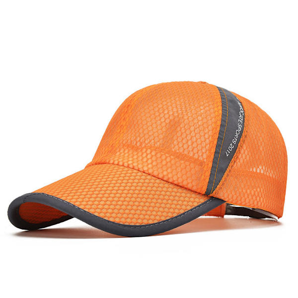 Unisex andningsbar full mesh baseballkeps snabb torkande löpning h B