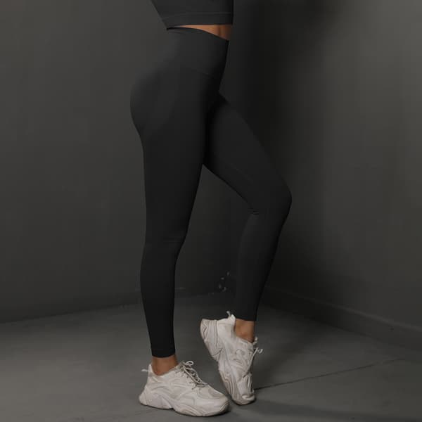 Eggings for kvinner, Scrunch Butt Gym Sømløs Booty Tight (S)