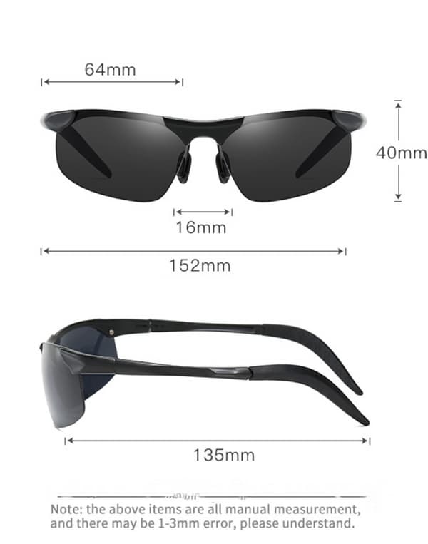 Herrsport Polariserad Solglasögon UV-skydd Solglasögon fo