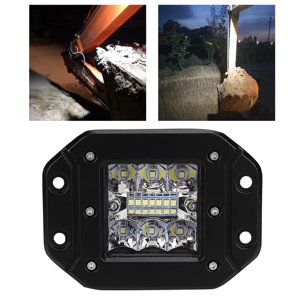 Universal Bil 39W LED Kvadratisk Kørelys Arbejdslys Floodlight Forlygte