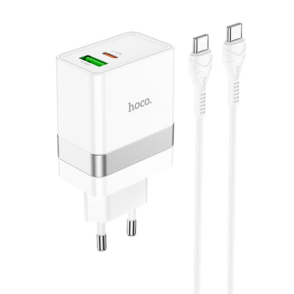 hoco. N21 Tuosu PD30W+QC3.0 laddare europeisk standard mobil