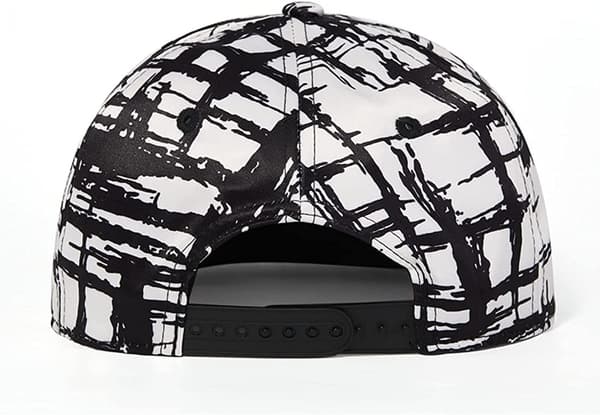 Klassisk Snapback-caps Hip Hop Flat Bill Visor Cap - Unisex Ad G