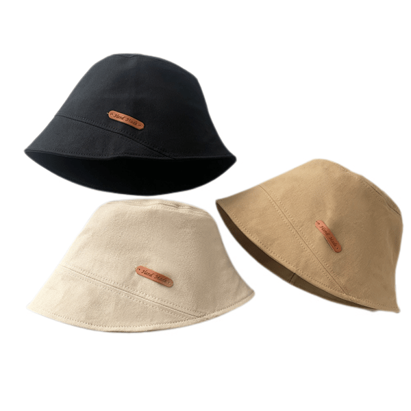 3-pack Bucket Hat Sommar Resa Strand Solhatt Fiskehatt C