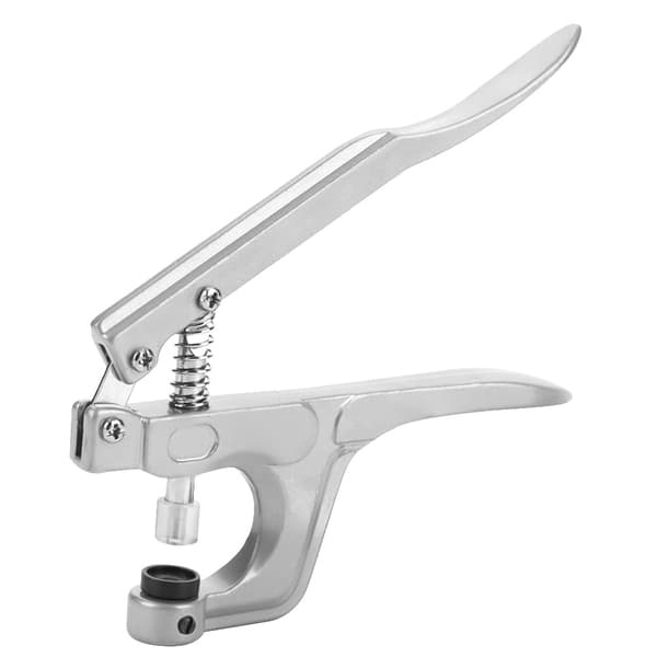 Festeklips tang knapp T-5 plast harpiks trykknapp stud klut bleie