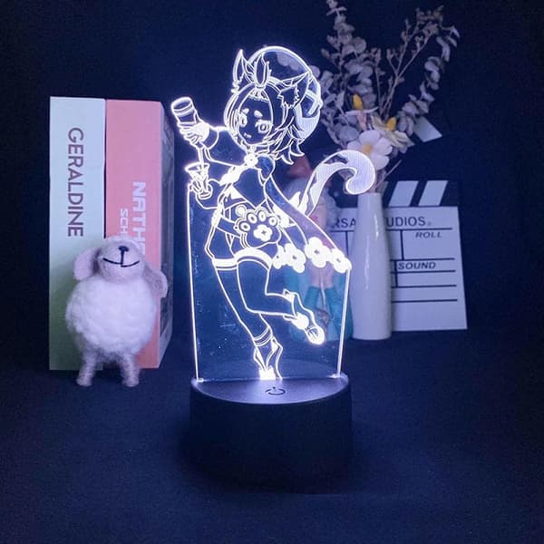 Spil Genshin Impact Diona lampe Natlys Illusion Lys 3D