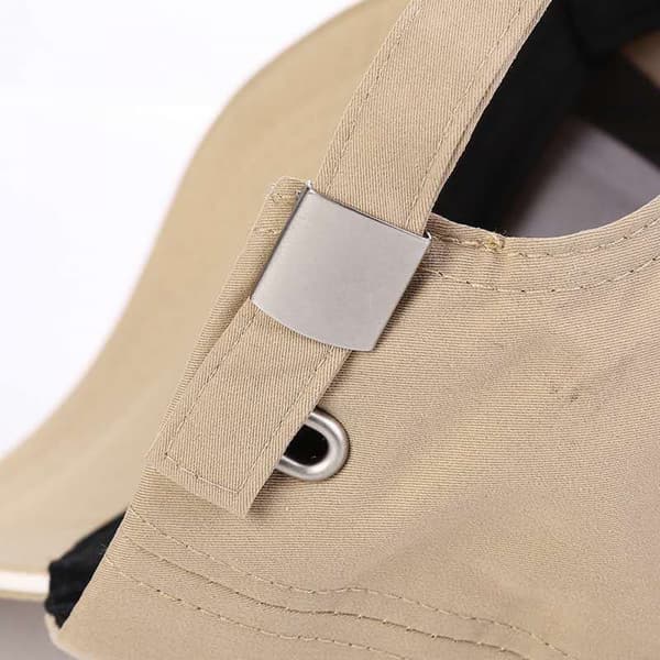 Hatt Dame Reflekterende Sommerfugl Fire Årstider Allsidig Casual Khaki