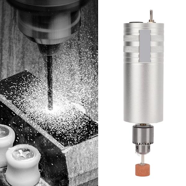 Mini borr trä jaspis elektrisk slipmaskin borrning polering skärning gravyr DIY exakt mini elektrisk borrmaskin set 100‑240v EU-kontakt