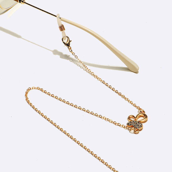 Rhinestone Star Pendant Eyeglass Chains Eyewear Strap Holde