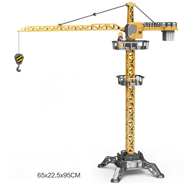 Alloy Engineering Vehicle Simulation Excavator Crane Transp