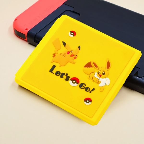 Switch Game Card case för Nintendo Switch Lite/ Switch OLED, söt Kawaii Portable Tunn Hard Shell, Skyddande stötsäker case Box med