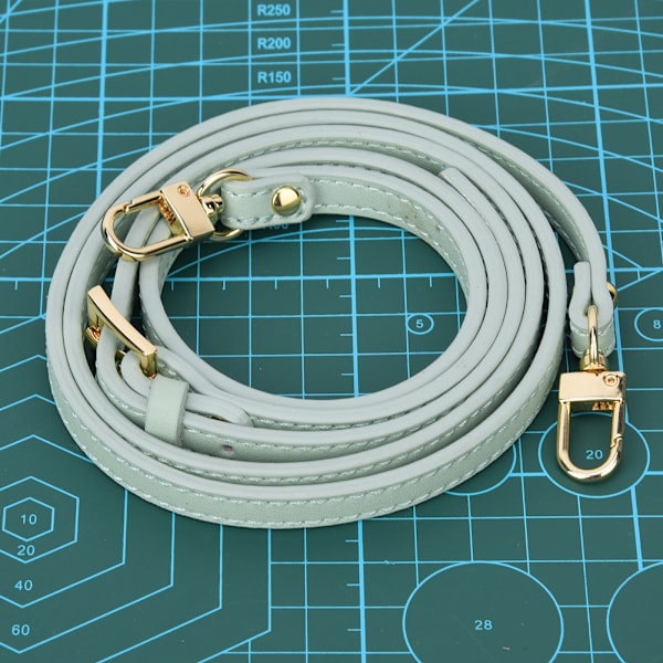 Laukkuhihna Nahkainen Käsilaukku Olka Säädettävä Vyö Vaihto-osa Laukku DIY Tarvike 107~125cm Huippunvihreä
