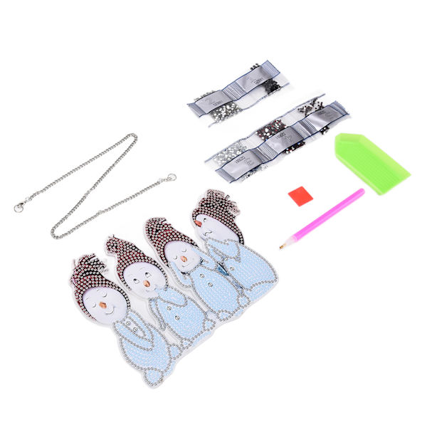 Rhinestone-riipus, hieno ja ainutlaatuinen DIY-maalaus, koristeellinen koriste-esine kodin oven ja seinän koristeluun