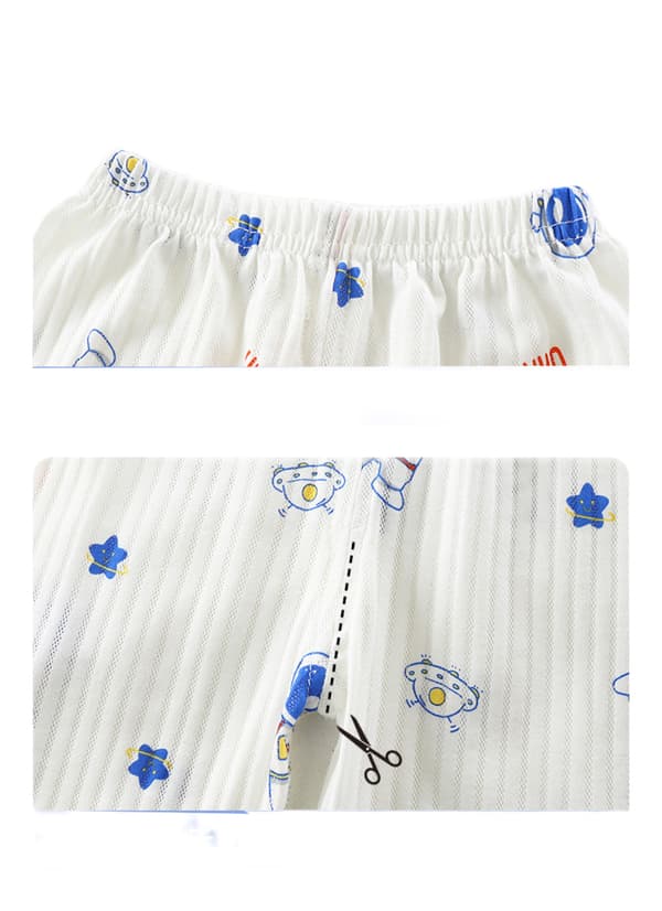 Småbørnspiger 90% Bomulds Pyjamassæt L (Astronaut)