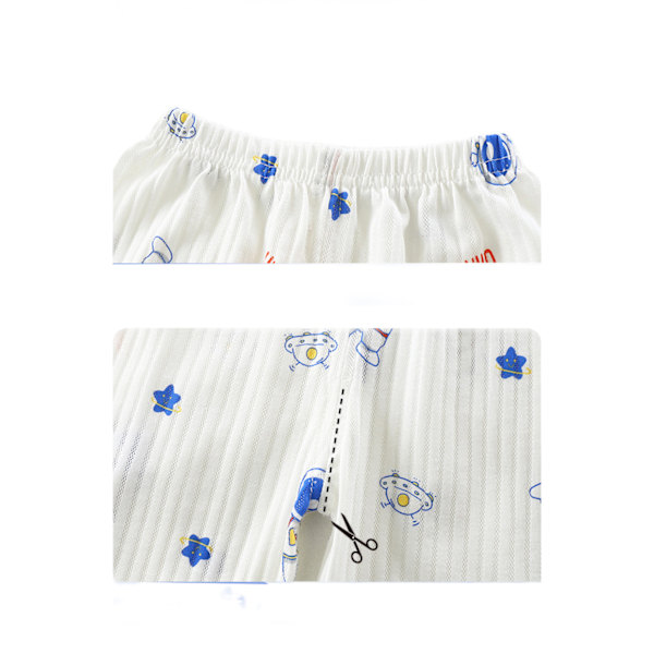 Småbørnspiger 90% Bomulds Pyjamassæt M (Astronaut)