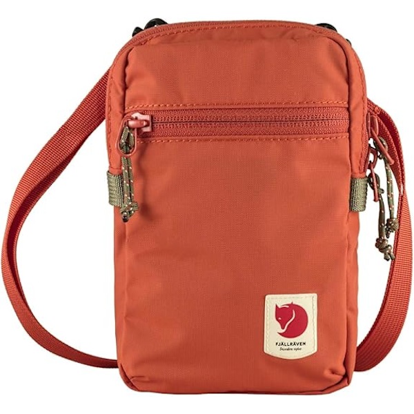 2024 Ny Mini brysttaske Rejsetaske Fox Taske Til Mænd & Kvinder Letvægts Crossbody Taske, Skulder Crossbody Møntpung Vandtæt Casual Rejsetaske Rowan Red