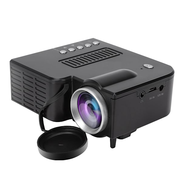 UC28B Micro LED -projektori 1080P  Kannettava kotitalousprojektori 500Lumens 5V 2AUK Pistoke 100~240V