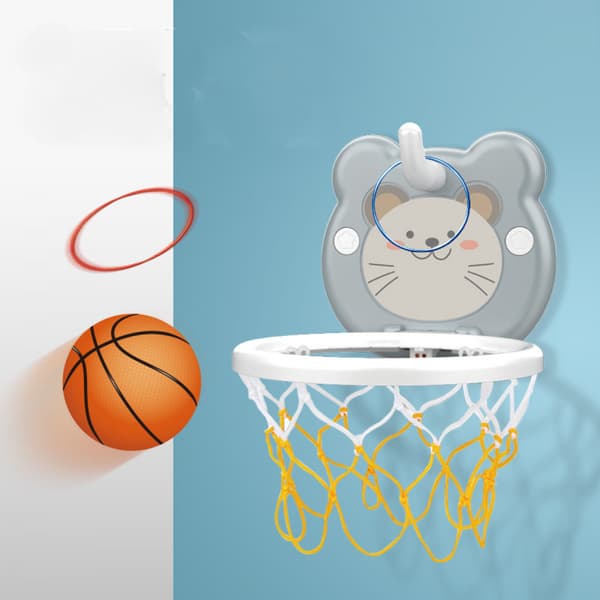Basketkorg leksaker för barn 3-8, inomhus basketspel f