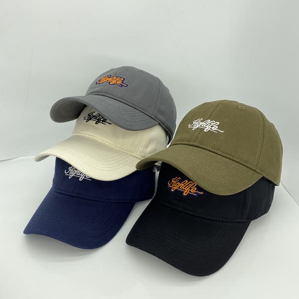 Hatt Dam Niche Enkelt Broderad Bokstav Baseballkeps M Black