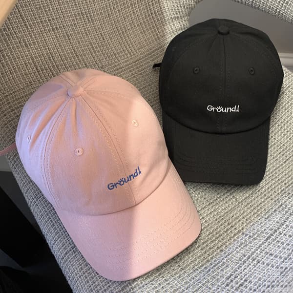 Unisex Enkel Broderad Bokstav Justerbar Baseballkeps Pink