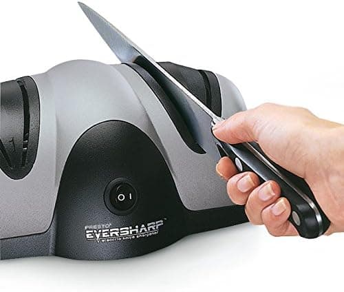 2-Trins System Elektrisk Knivsliber, Ingen Størrelse, Sort