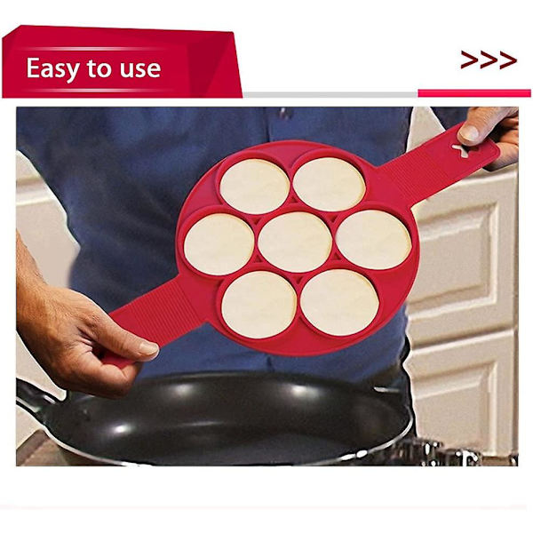 Pannekakeformer Silikon Bakeform Egg Maker Pannekakesnupper