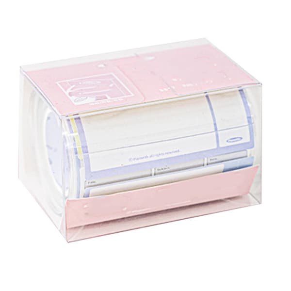 Rulle Tape Sticky Note Multipurpose Stærk Adhæsion Træk Ud Bærbare Rulle Sticky Notes til Køleskabsbeskeder Void