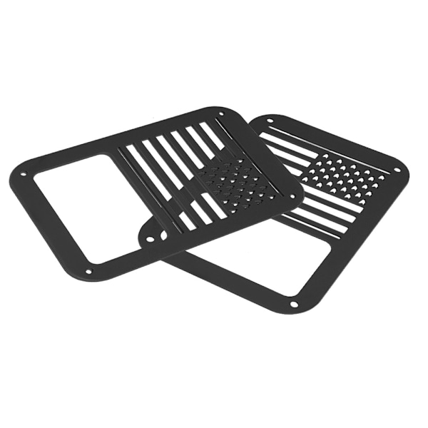 Par Tail Light Cover Baklykta Lampskydd för Jeep Wrangler 2007-2017 Typ B