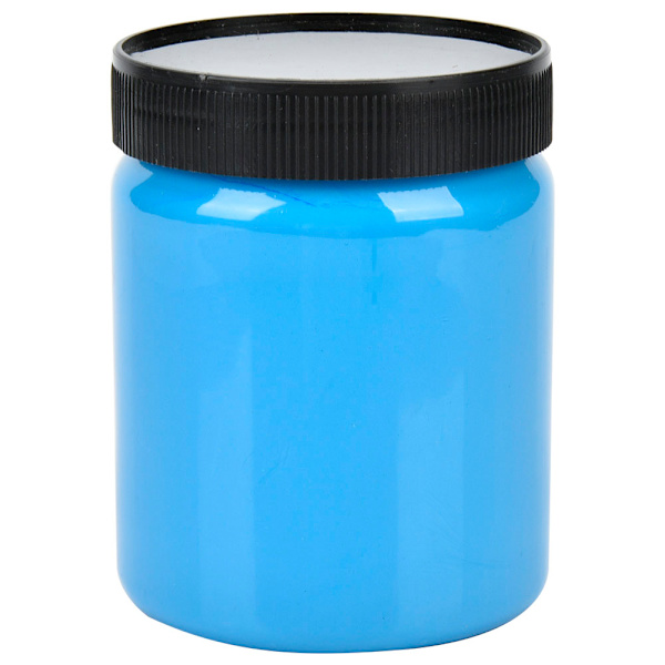 300 ml:n vesitiivis, väriltään pysyvä propeenipigmentti pullossa (Azure)