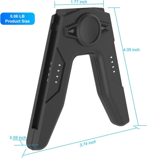 Lading håndgrep for NS Switch & OLED-modell - Kontrollerladerholder med indikator for Switch