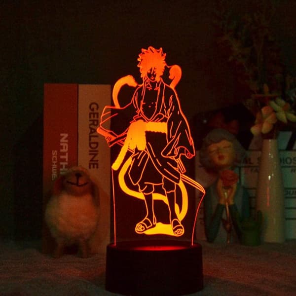 Bursdagsdekorasjoner, Naruto-ting, 3D-illusjonslampe Ani