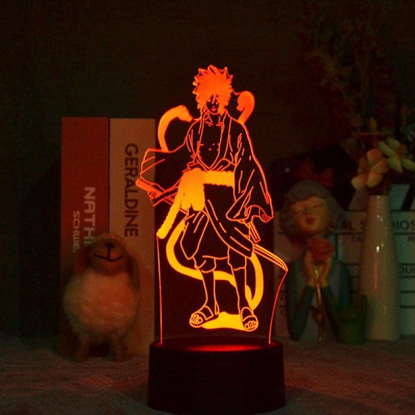 Födelsedagsdekorationer, Naruto-prylar, 3D-illusion