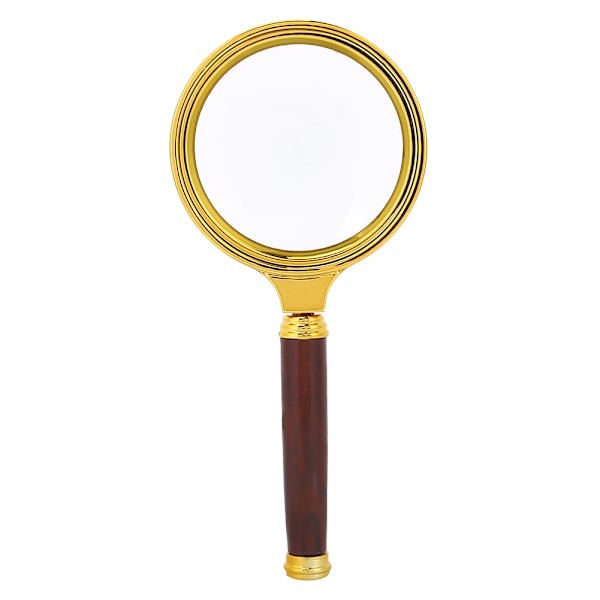 Popular Practical 10x Handheld Magnifier Portable Elder Reading Magnifier (70 mm)