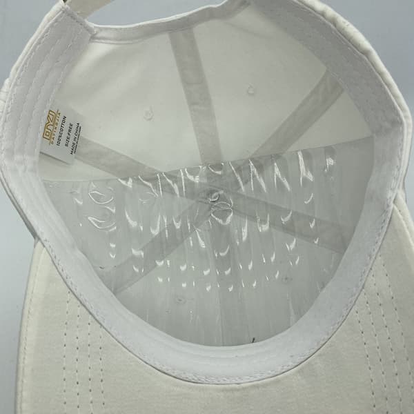 Hat Dame Tredimensionelt Bogstavbroderi Blød Top Spr White
