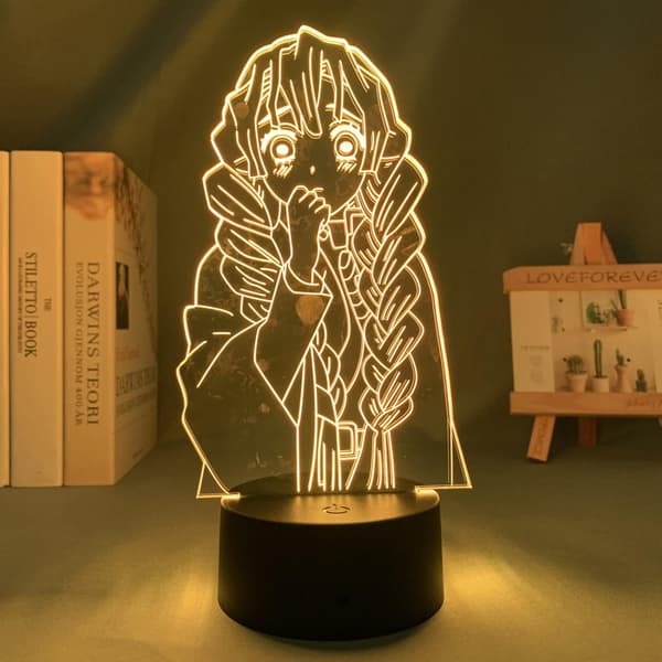 Demon Slayer Kamado Nezuko 3D Illusjon Nattlampe, Crea