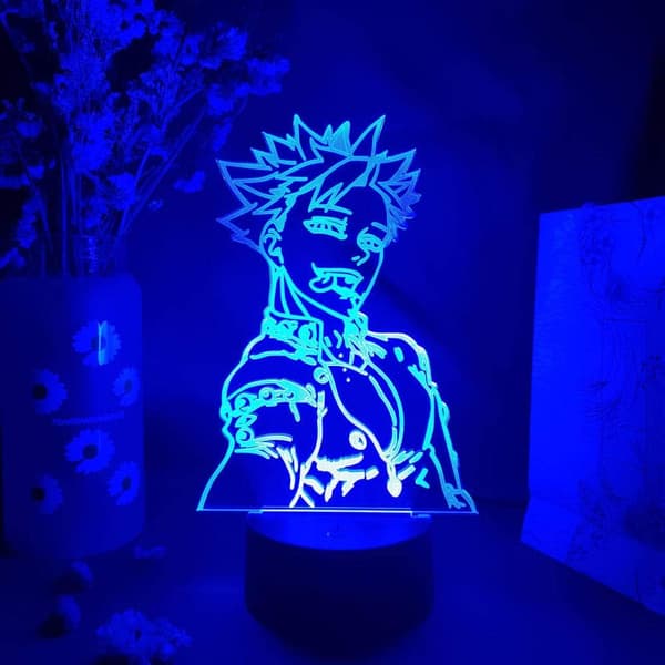 Anime Figur Seven Deadly SINS Nattlys 3D Display Decora