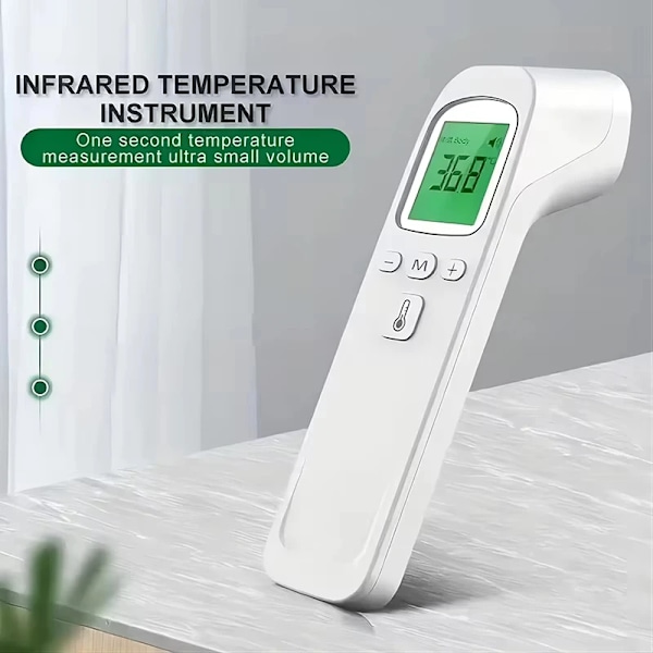 Infraröd Termometer Digital LCD Kroppsmätning Barn Vuxen Feber IR Barn Beröringsfri Termometrometer