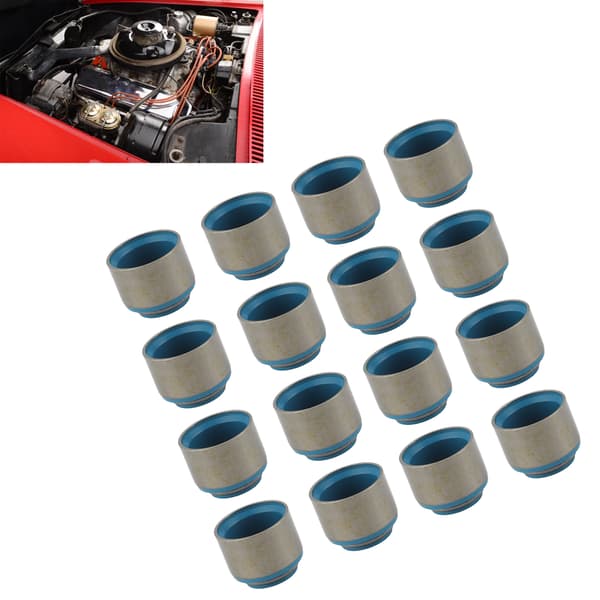 16 stk. Ventilspindelpakningssæt til udskiftning Passer til GM Small Block LS1 / LS6 motorer
