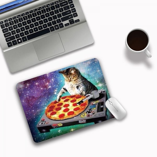 Ultra tynd Medium Gaming Mouse Pad 210*260*2mm Overflade, Holdbar Polycarbonat Overflade, Silikone+Stof Lilla