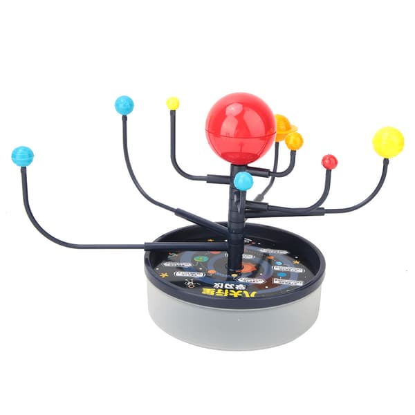 DIY Montering Planetarium Solsystem Åtta Planeter Modell Operativt Lärande Instrument