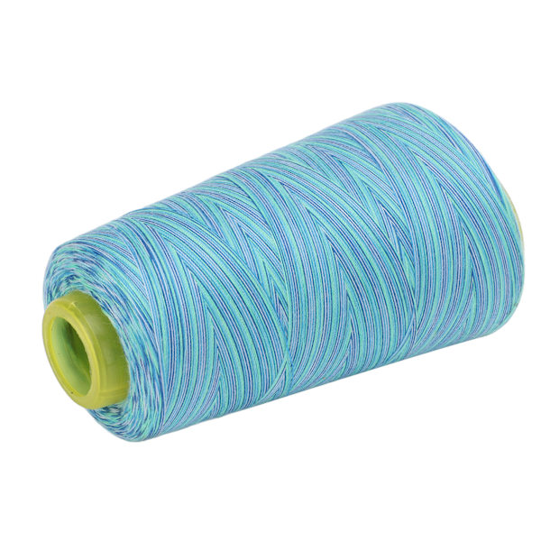 402 Sytrådar Brokig Design Polyester Hög Hållfasthet God Elasticitetsbeständighet Brett Använd Sytråd