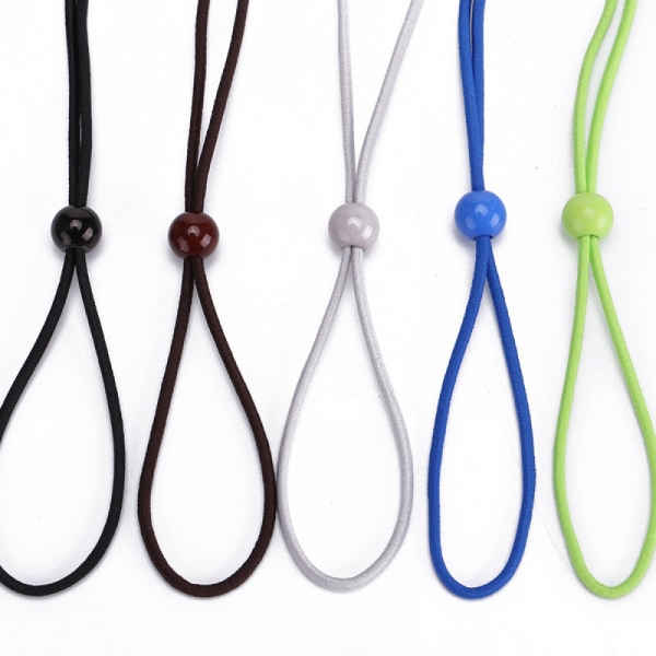 Justerbar glasögonhållare rem, elastisk rep glasögon Retai