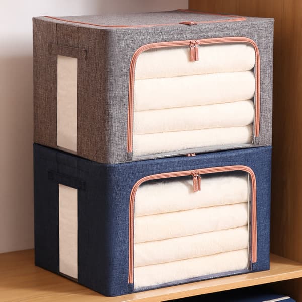 Stor förvaringsväska för kläder, 3-pack med fack