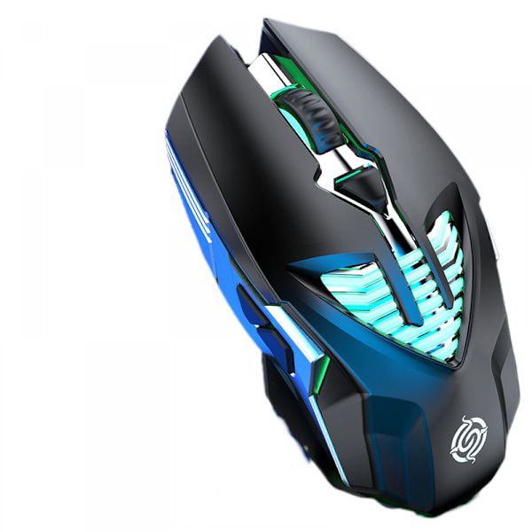 Kablet Gamingmus, 3200 DPI USB Datamus med 7 Regnbuefarger